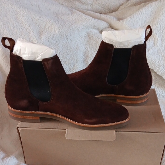 J. Crew Suede Chelsea Boots